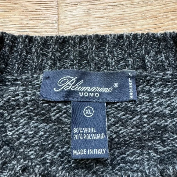 Men’s Luxury Blumarine Italy Uomo wool sweater szL Essentials Minimalist pricefi
